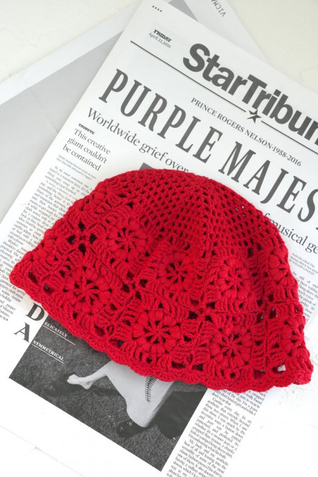 Crochet Vintage Lace Hat