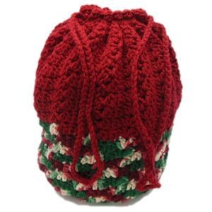 Crochet Christmas Gift Bag